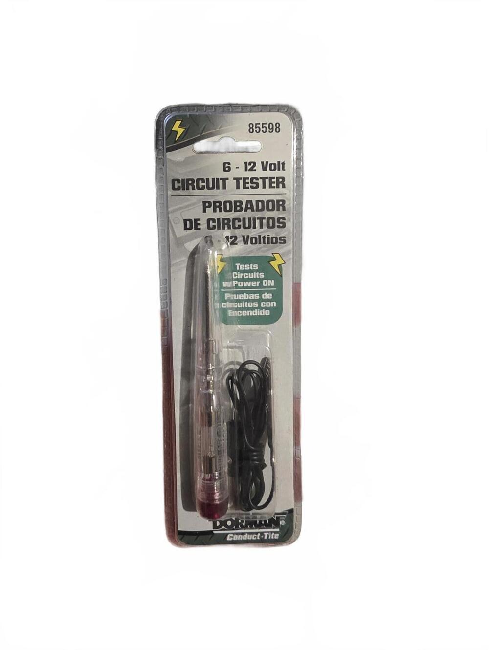 Dorman 6-12 Volt Circuit Tester with Wire Lead